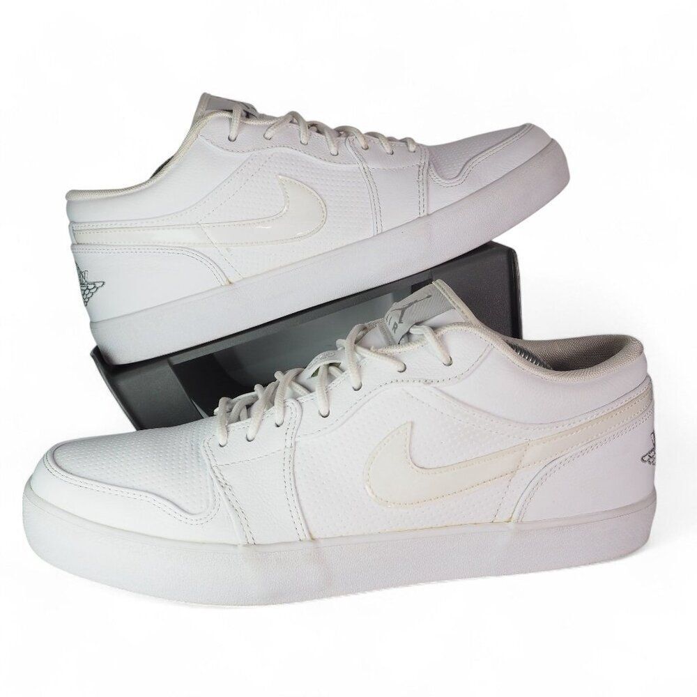 Jordan V.2 Low Retro Leather 2014 'White' Casual Sneakers 584794-104 Men's 11